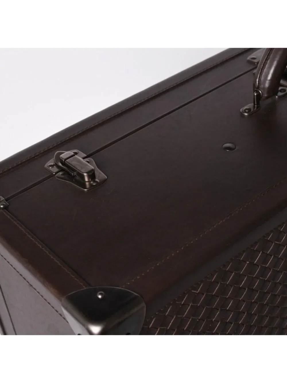 Bottega Veneta Hard Trunk Bag Brown
